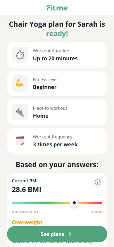 FitMe — Subscription paywall (mobile)