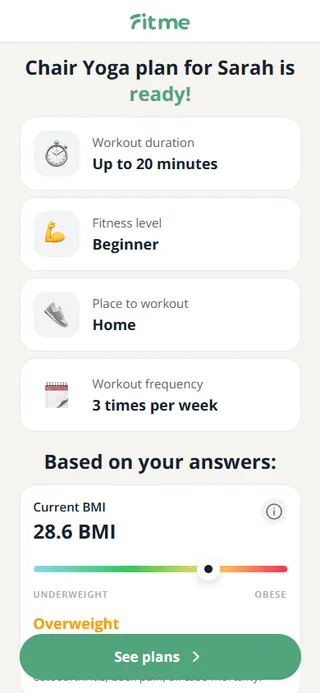 FitMe — Subscription paywall