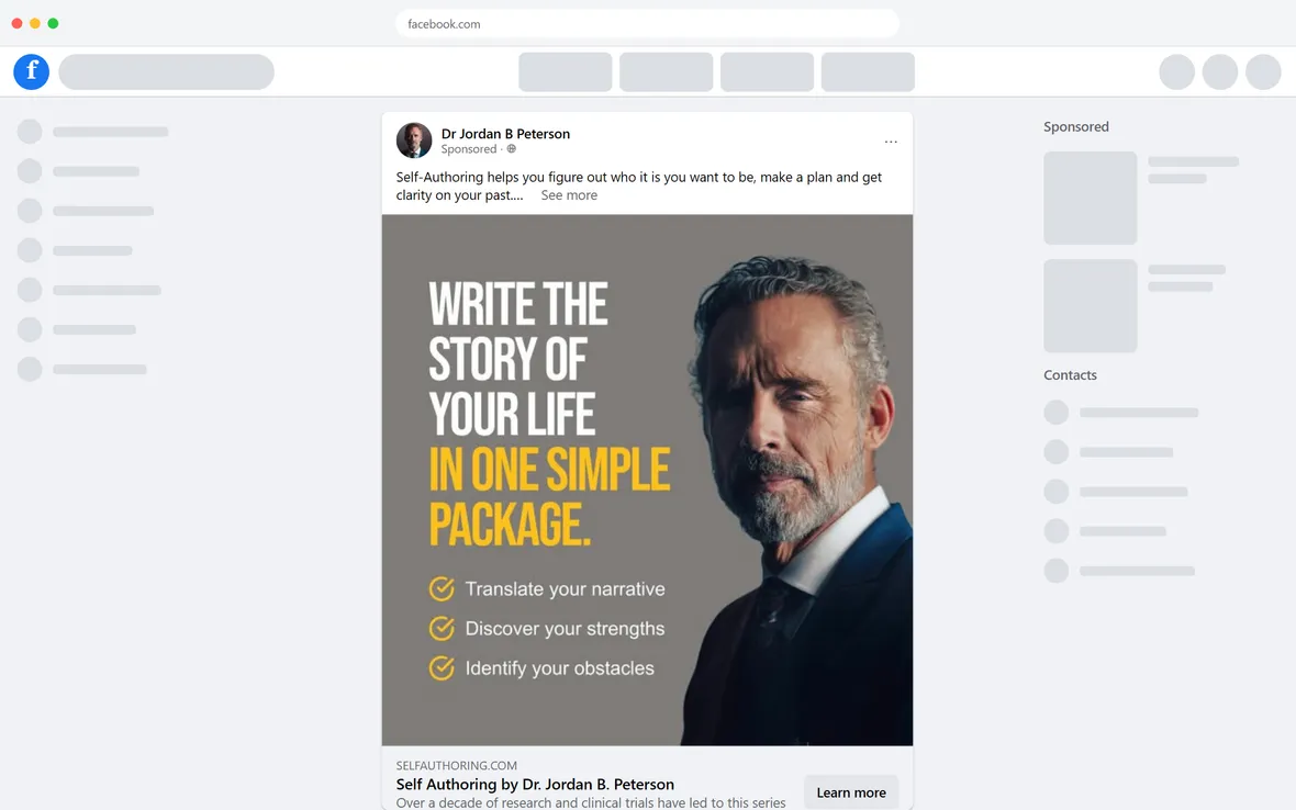 Self Authoring — “Self-Authoring helps you figure out who it is you want to be” (desktop)