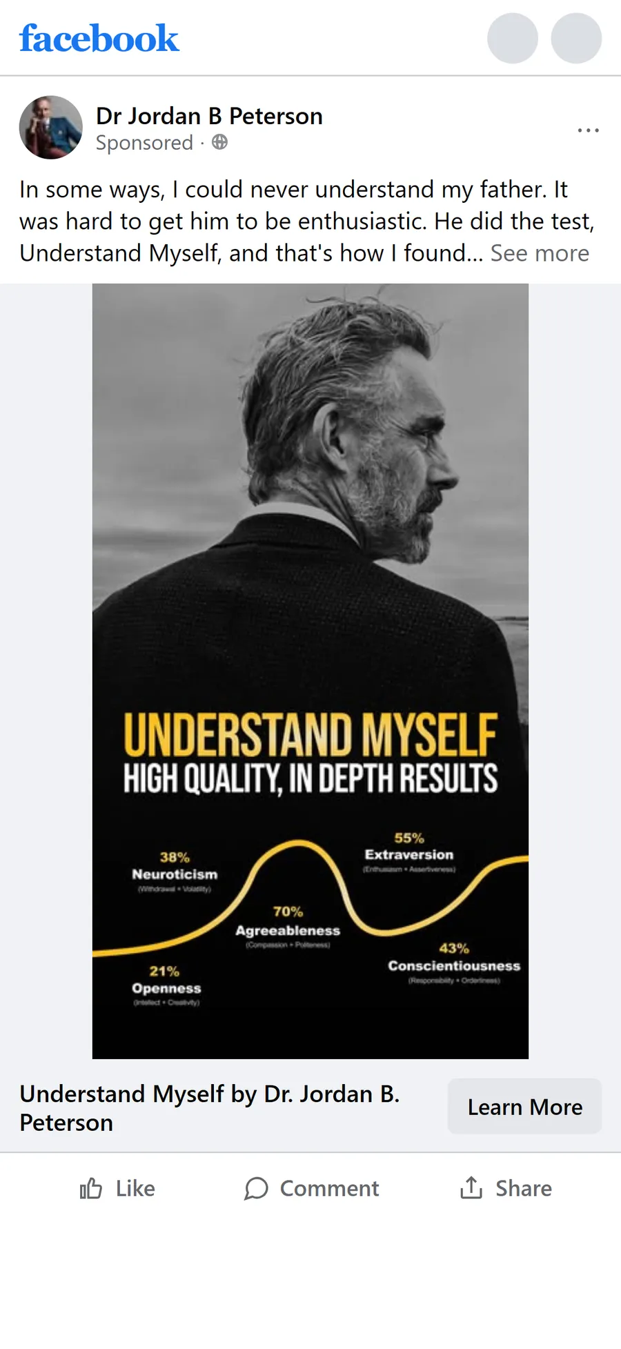 Understand Myself — “I could never understand my father.” (mobile)