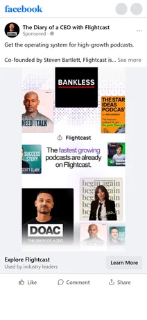 Flightcast — “Get the operating system for high-growth podcasts”