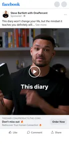 The Diary Of A CEO — “This diary won’t change your life” video ad