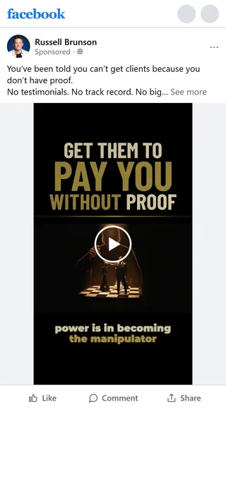 Prime Mover — "You've been told you can't get clients because you don't have proof" video ad