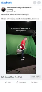 Peterson Academy — “Peterson Academy exists to offend you.”