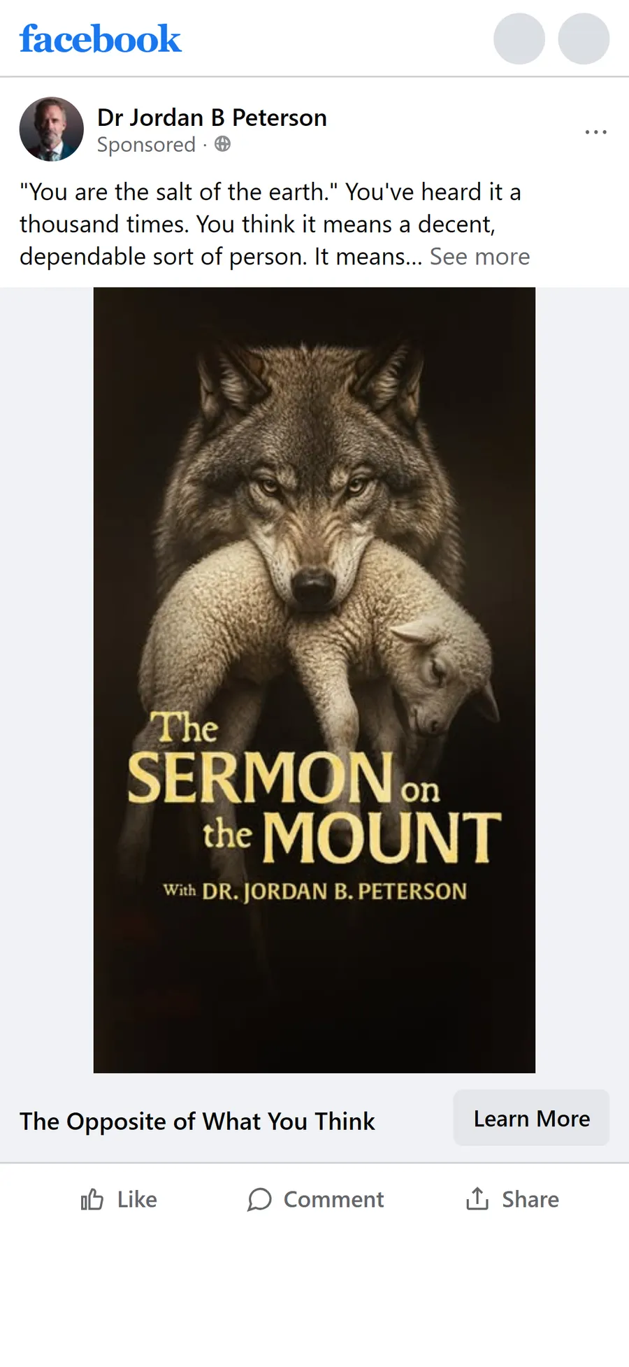 Peterson Academy — “You are the salt of the earth.” (mobile)