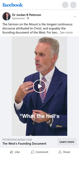 Peterson Academy — “The West’s Founding Document”