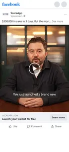 ScoreApp — "$300,000 in sales in 3 days" waitlist video ad