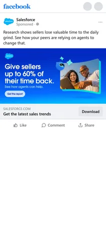 Salesforce — “Get the latest sales trends”
