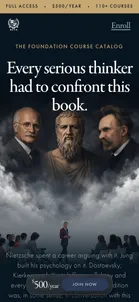 Peterson Academy — “Every serious thinker had to confront this book.”