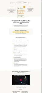 James Clear — Atomic Habits (book)