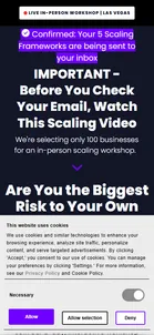 Acquisition.com — "Before You Check Your Email" workshop pitch
