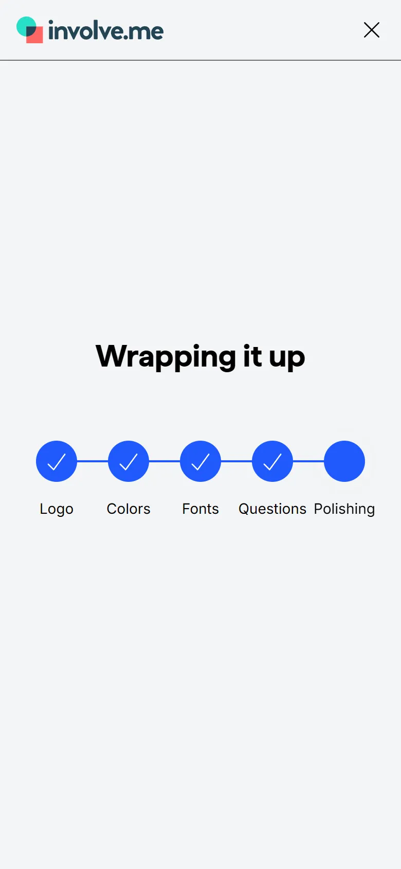 involve.me — Create with AI (it builds your funnel before you sign up) (screen 4)