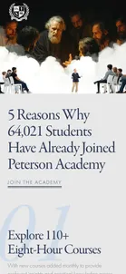 Peterson Academy — “5 Reasons Why 64,029 Students Have Already Joined”