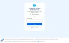 Salesforce — The header’s “Get started”: a Starter trial