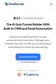 involve.me — Homepage ("The AI Quiz Funnel Builder With Built-In CRM and Email Automation")