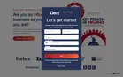 Dent Global — Contact form before the first question