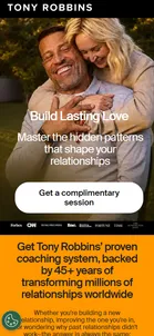 Tony Robbins — "Build Lasting Love: Master the hidden patterns that shape your relationships"