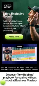 Tony Robbins — "Drive Explosive Growth"