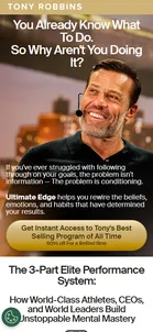 Tony Robbins — "You Already Know What To Do. So Why Aren't You Doing It?"
