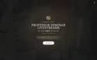 Peterson Academy — “Professor Seminar Livestreams – coming soon”