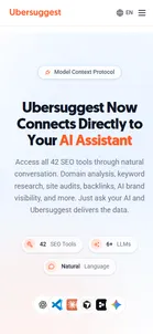 Ubersuggest — Ubersuggest MCP Server