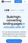 ScoreApp — "Build high-converting landing pages in minutes with AI"